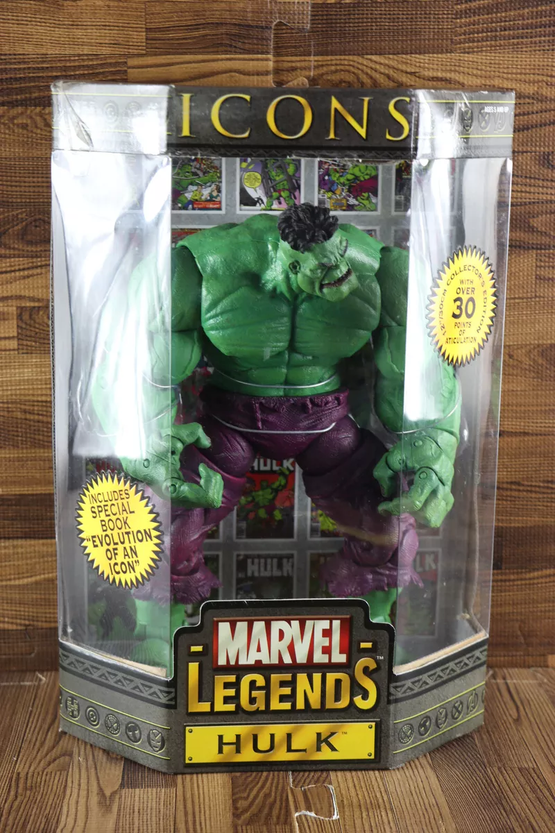 2006 ToyBiz Marvel Legends ICONS 12 Green HULK Action Figure eBay