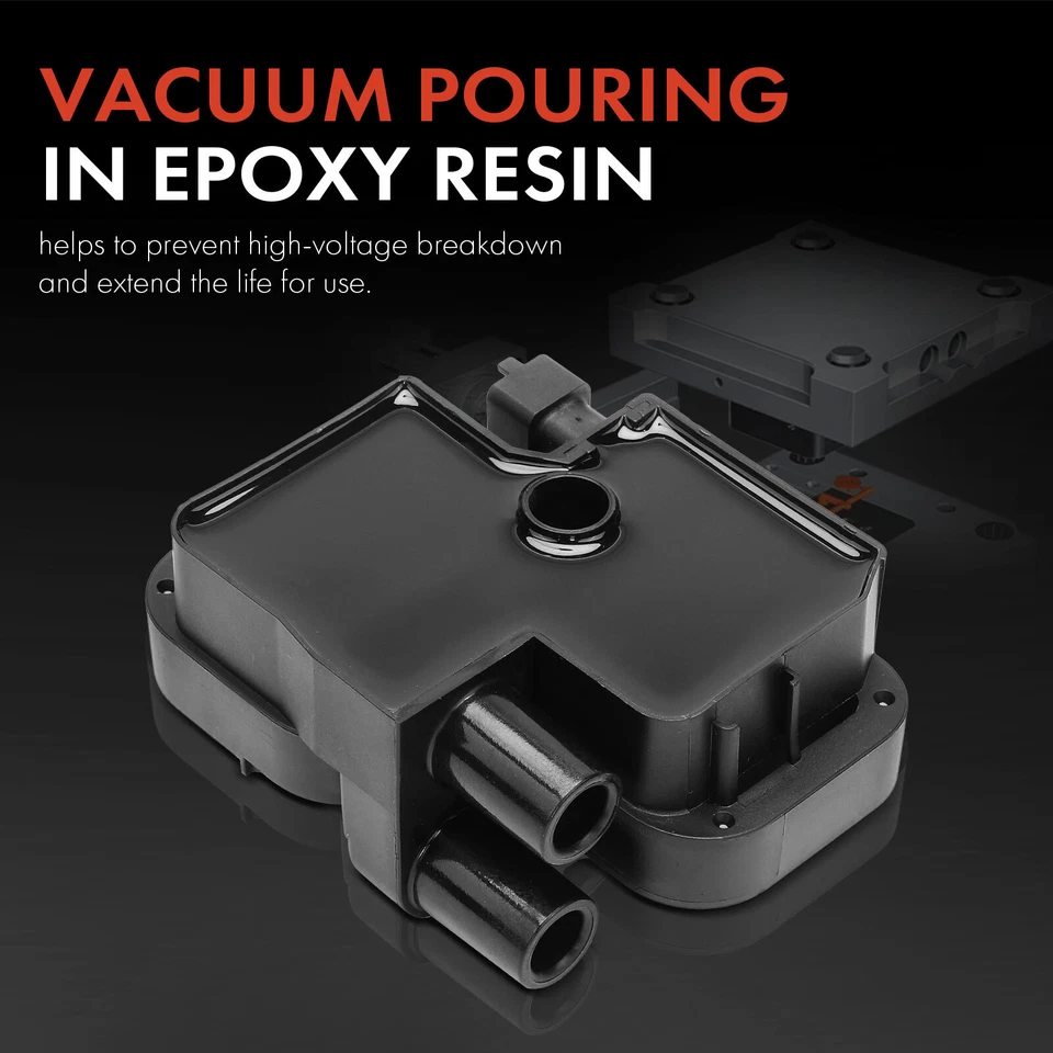 6x bobinas de encendido y 12x cables de bujía para Mercedes-Benz C240 C280 Chrysler Foto 2 de 4