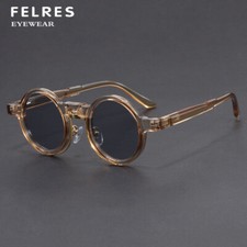 Women Retro Round Fashion Sunglasses Personality Outdoor Driving Shade Glasses