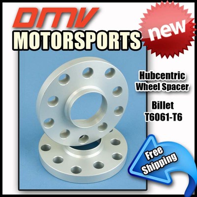15mm Hubcentric Wheel Spacers For BMW 5x120 Bolt Pattern - 72.5mm Center Bore, M14x1.5 Thread
