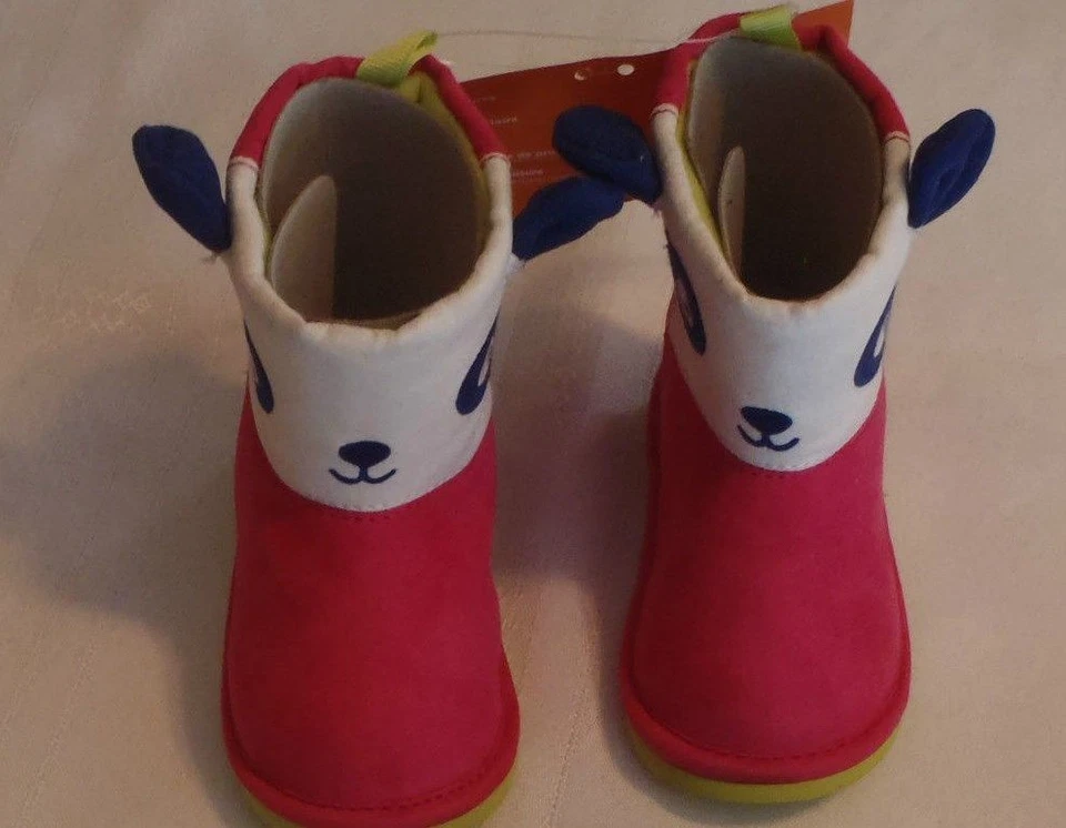 Botas Gymboree Niñas Color Happy Panda Talla 4 Invierno Nuevas con Etiquetas Foto 4 de 4