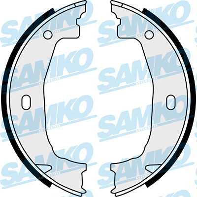 SAMKO 88100 Brake Shoe Set, parking brake for ALPINA,BMW