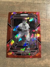 2023 Panini Prizm Johnny Pesky Red Cracked Ice Prizm #231 - Red Sox  A61