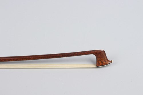 Snakewood Violin Bow 4/4 Full Size Straight Pretty inlay AAA Bow Hair Straight - Picture 5 of 8