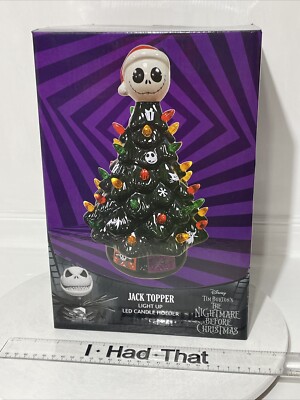 Disney Tim Burtons Nightmare Before Christmas Jack Skellington Lightup Christmas