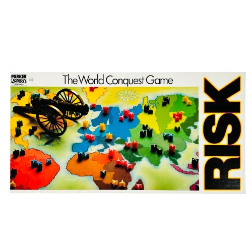 Risk The World Conquest Game By Parker Brothers 1985 Vintage Complete  - Image 2 of 4