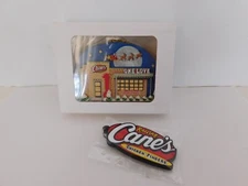 Raising Cane's Holiday Christmas Ornament & Key Chain Advertising lot