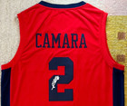 Toumani Camara Signed Autograph Dayton Flyers NCAA Jersey NBA Trail Blazers