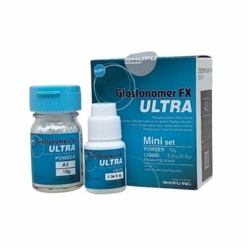 Shofu Fx Ultra Type 9 Extra GIC Restorative Mini Pack 10g/5.2ml Exp 31-03-26 - Picture 2 of 3