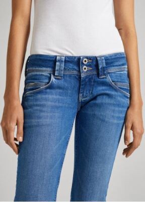 Pepe Jeans VENUS hellblau VS3 Sky Blue - Slim Low Waist NEU