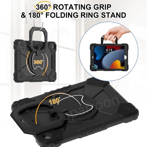 Shockproof Heavy Duty Hard Case for iPad 5/6/7/8/9/10th Gen Air 4 5 Pro 11 2024 - Picture 24 of 126