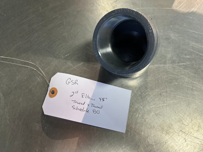 819-020 GSR 45 Degree  2'' Elbow Schedule 80 Thread X Thread
