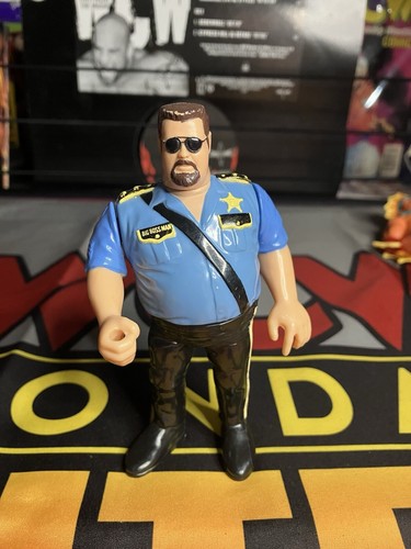 1991 Hasbro WWF Big Boss Man with Hard Time Slam! ...