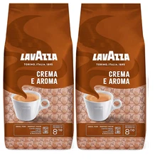 Lavazza Crema e Aroma Whole Bean Coffee , Medium Roast 4.4 lb ( 2pk ) Free Ship