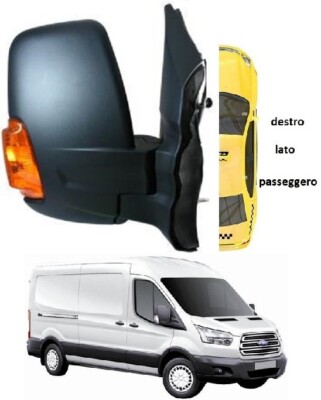 Calotta Specchio Destro HZ-DESIGN Per Ford Transit V363 (dal 2014) | Braccio Corto | Sostituto OE 1823809, BK3117K747AA