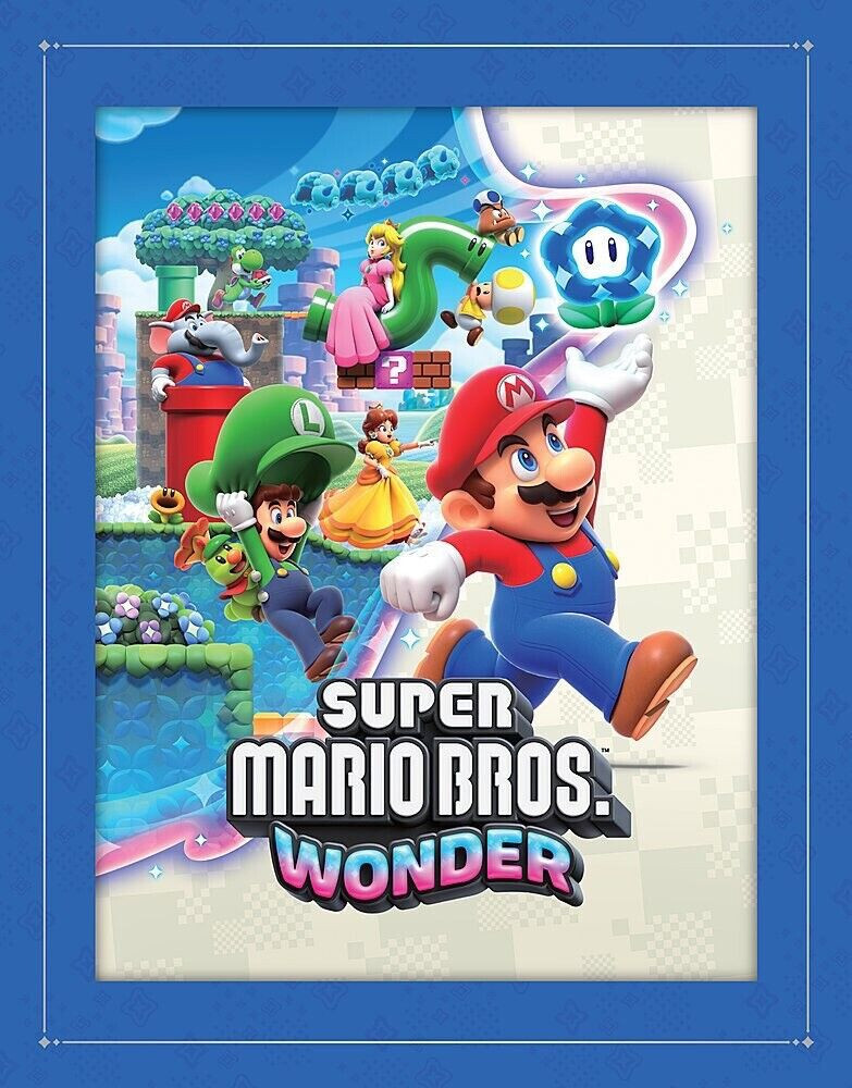 Nintendo Super Mario Bros. Wonder ART PRINT – Best Buy Exclusive