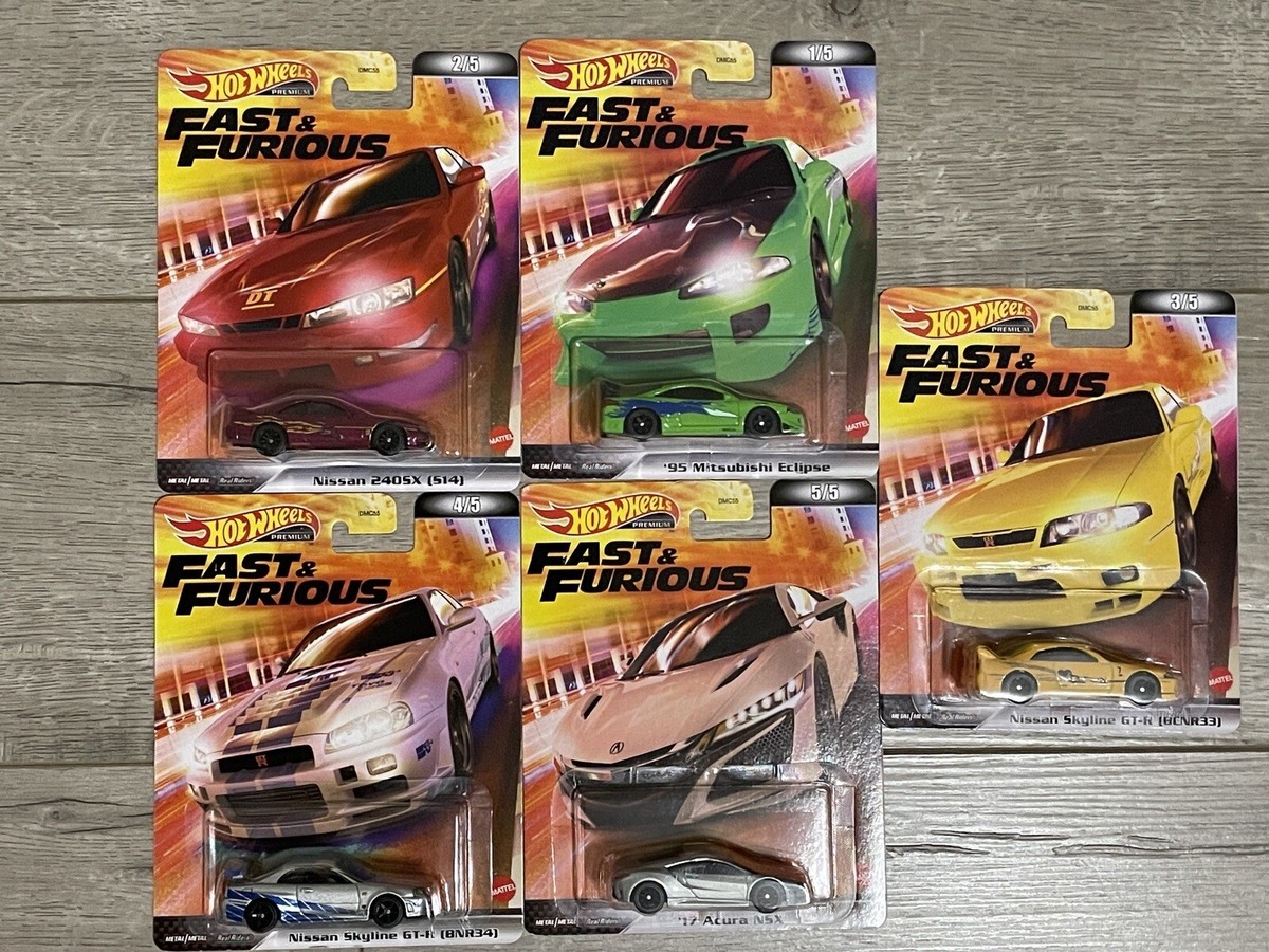 Hot Wheels Retro 2022 Fast & Furious Nissan Skyline GT-R R34