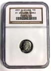 2001 S Silver Proof Roosevelt Dime Graded PF69 ULTRA CAMEO by NGC 112814-024