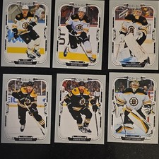 O-Pee-Chee NHL Boston Bruins Sports Trading Card Lot 6 Cards Pastrnak Lohrei