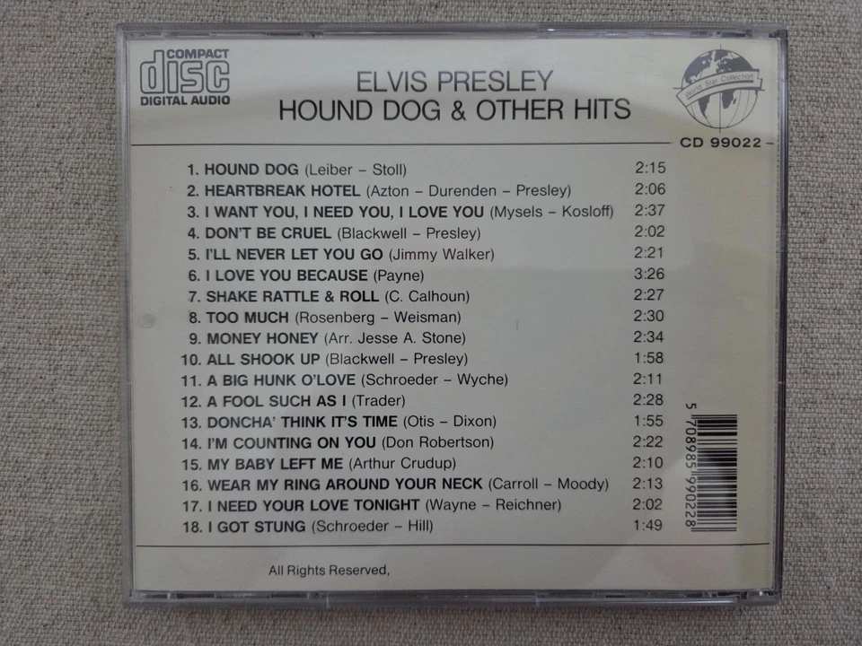 5 CD´s Elvis Presley - Bild 4 von 4