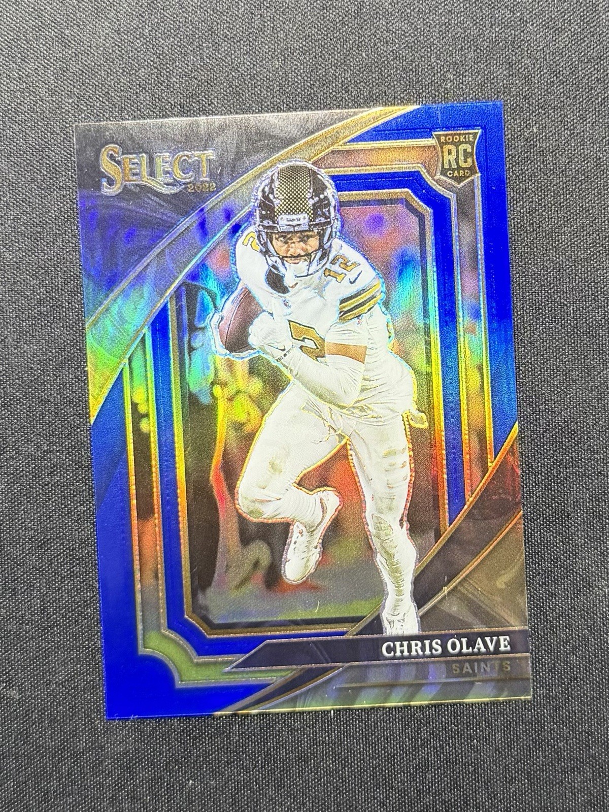 2022 Panini Select Chris Olave RC Suite Level Blue /99