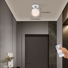 3-Color Remote Rechargeable Light Bulb Lights Bulb E26 Rechargeable Light Bulbs