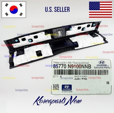 REAR Tailgate Sill Trim Trunk Transverse ⭐GENUINE⭐ Hyundai