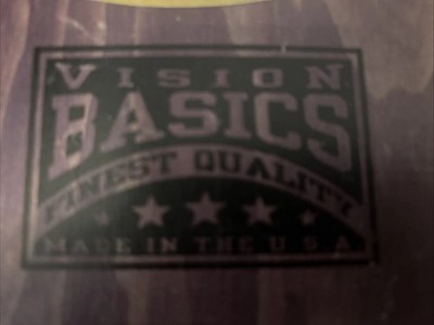 Vision Basic Skateboard Deck Old School 80er 90er Vintage Made In USA