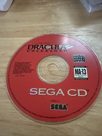 Dracula Unleashed (Sega CD, 1993) Working Game Only