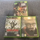 Lot Of 3 Xbox Og: Stubbs The Zombie Land Of The Dead Half-life 2 Cib