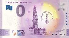 Billet Souvenir 2026 Portugal Torre dos Clerigos