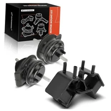  Engine Motor Mount and Transmission Mount Kit Compatible with Lexus LS400 