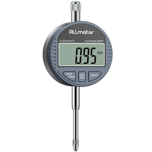 Digital Dial Indicator | 0-1" / 25.4mm,0.0005" / 0.01mm Resolution Lug Back
