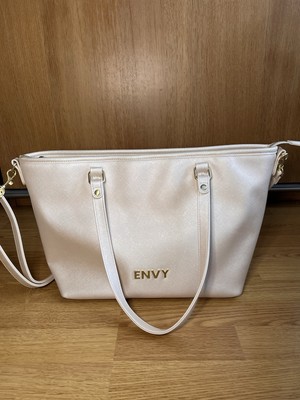 Brand New Envy Cream And Gold Handbag with Tags and Dust Bag UK