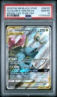 2019 POKEMON SM BLACK STAR PROMO #SM167 FULL ART/CELEBI & VENUSAUR GX PSA 10