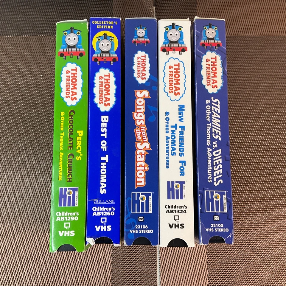 Thomas & Friends 5 VHS Tapes Lot - Best of Thomas, Percy’s Chocolate, Tested - Image 4 of 4