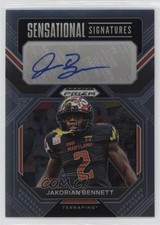 2023 Panini Prizm Draft Picks Sensational Signatures Jakorian Bennett Auto 2y0