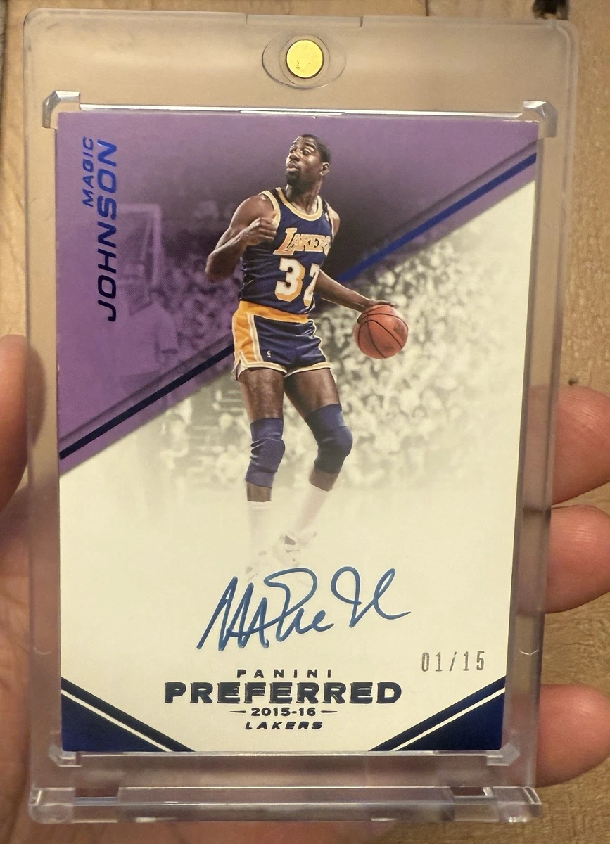 スポーツ選手 Panini Magic Johnson auto /35 スポーツ選手 Panini Magic Johnson auto /35 スポーツ選手 Panini