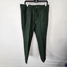 Vintage Levi's Slacks Pants Trousers 36x29 USA Made 95 517 Sta Prest Unisex gree