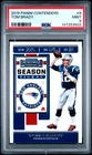 147253503 Tom Brady 2019 Panini Contenders #9 Season Ticket PSA 9