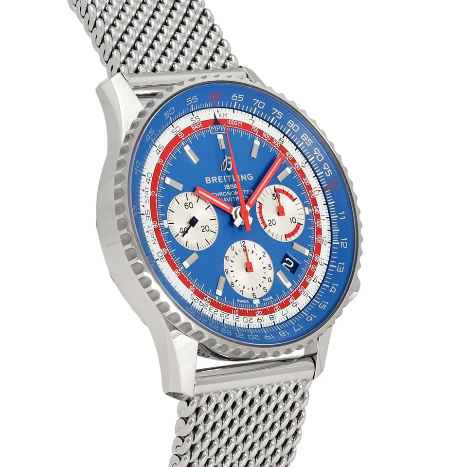 BREITLING Navitimer B01 Chronograph 43 Pan Am Edition AB01212B1C1A1 blue Dial  - Image 3 of 4