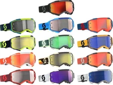 Scott Fury Chrome Lens Goggle - Motocross Dirt Bike Offroad ATV