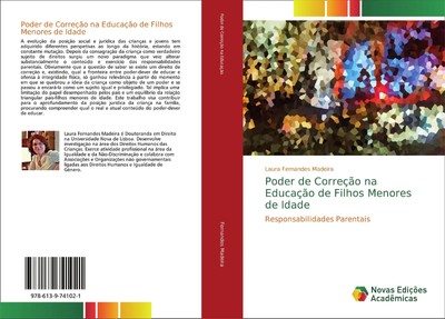 Poder de Correção na Educação de Filhos Menores de Idade | Madeira | Taschenbuch