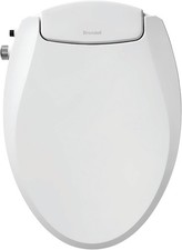 Brondell Bidet Toilet Seat Non-Electric Swash Ecoseat, Fits Elongated, White