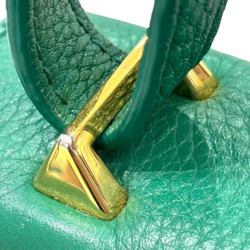 BOTTEGA VENETA Mount Small Green Leather Women's Shoulder Bag #Ok3867 - Picture 9 of 19