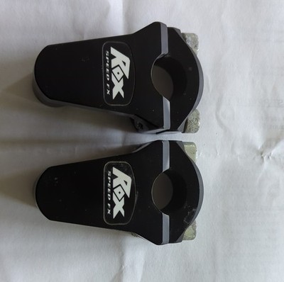 Rox Speed FX 2'' Pivot Handlebar Risers Black