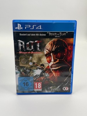 A.O.T. Wings of Freedom Sony Playstation 4 Sehr guter Zustand CIB OVP