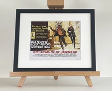 Butch Cassidy and The Sundance Kid Framed 8X10inch B&W Photo Print