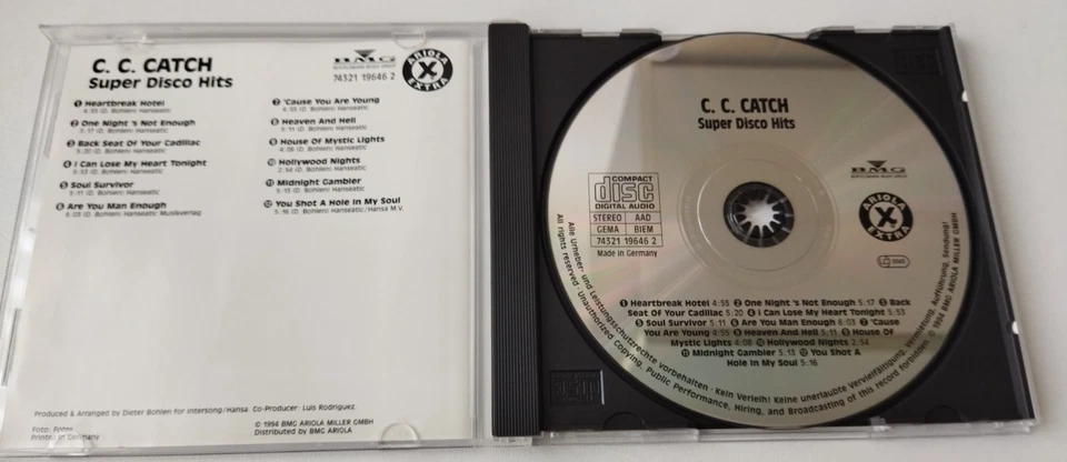 Super Disco Hits von C.C. Catch | CD | Zustand sehr gut - Bild 2 von 3