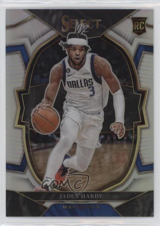 2022-23 Panini Select Concourse Silver Prizm Jaden Hardy #80 18tr